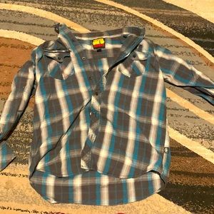 Medium plaid button up